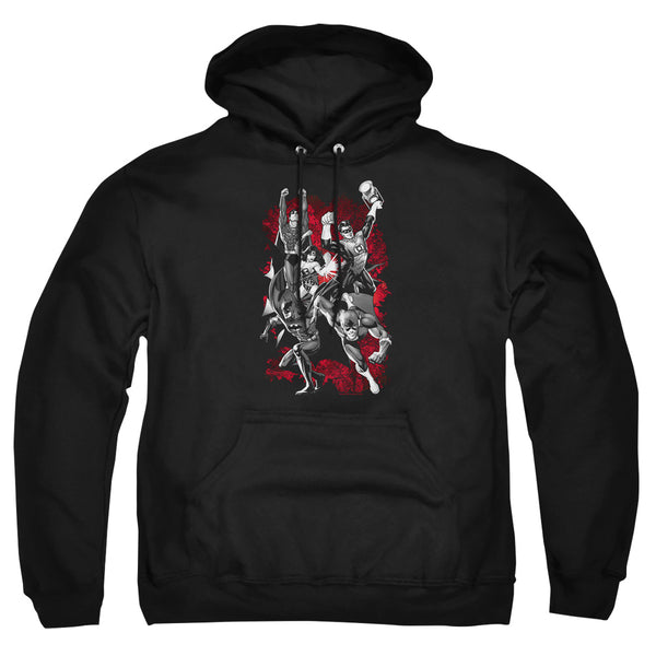 JLA - JLA Explosion Adult Pullover Hoodie