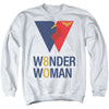 Wonder Woman - Ww 80Th Logo Adult Crewneck Sweatshirt