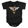 Wonder Woman - Ww 80Th Collage Logo Infant Snapsuit
