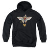 Wonder Woman - Ww 80Th Collage Logo Youth Hooded Sweatshirt