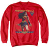 Wonder Woman - Ww 80Th Stance Adult Crewneck Sweatshirt