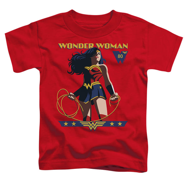 Wonder Woman - Ww 80Th Stance Toddler Short Sleeve