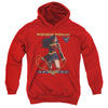 Wonder Woman - Ww 80Th Stance Youth Hooded Sweatshirt