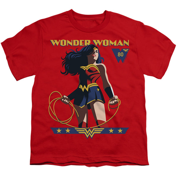 Wonder Woman - Ww 80Th Stance Youth Short Sleeve