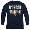 Wonder Woman - Ww 80Th Illustrated Type Adult Long Sleeve