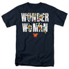 Wonder Woman - Ww 80Th Illustrated Type Adult Regular Fit Short Sleeve