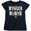 Wonder Woman - Ww 80Th Illustrated Type Women's Short Sleeve
