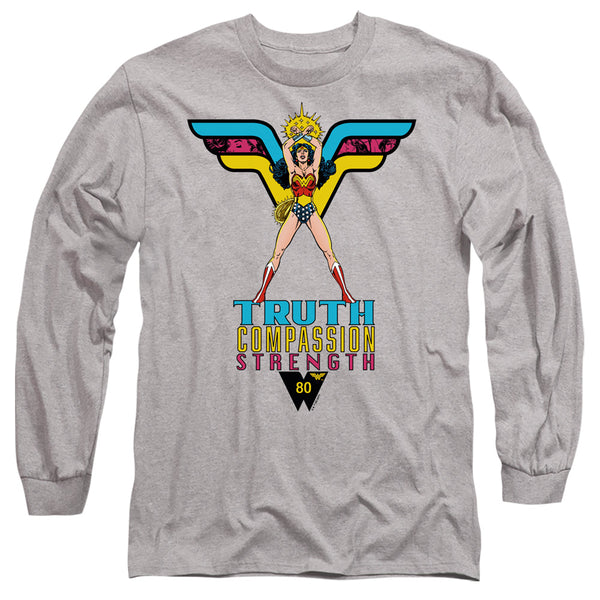 Wonder Woman - Truth, Compassion, Strength Adult Long Sleeve