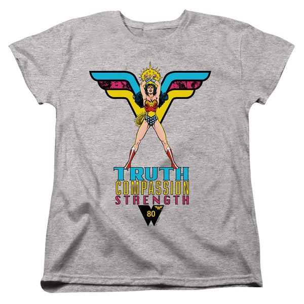 Wonder Woman - Truth, Compassion, Strength Women's Short Sleeve