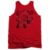 JLA - Five Stars Adult Tank Top