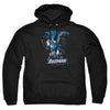 JLA - Batman Blue & Gray Adult Pullover Hoodie