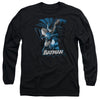 JLA - Batman Blue & Gray Adult Long Sleeve