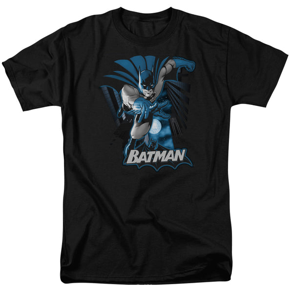 JLA - Batman Blue & Gray Adult Regular Fit Short Sleeve