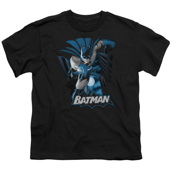 JLA - Batman Blue & Gray Youth Short Sleeve