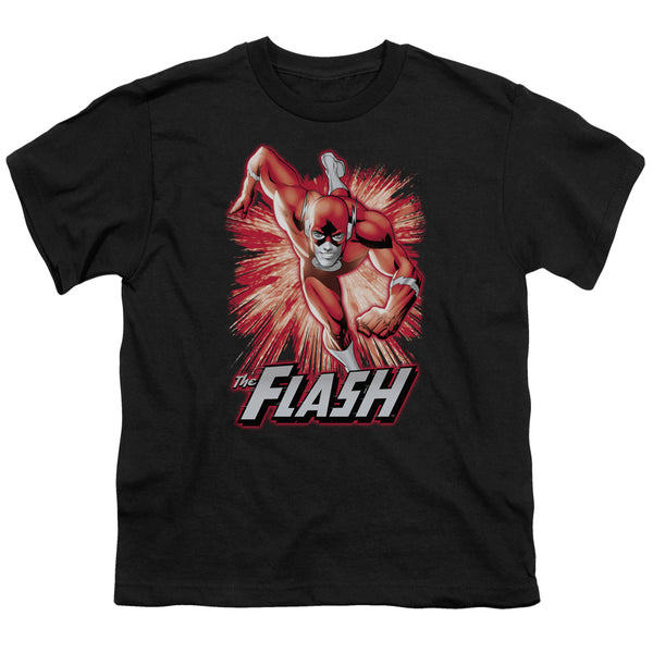 JLA - Flash Red & Gray Youth Short Sleeve