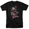 JLA - Superman Red & Gray Adult Regular Fit Short Sleeve