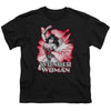 Jla - Wonder Woman Red And Gray Youth Short Sleeve