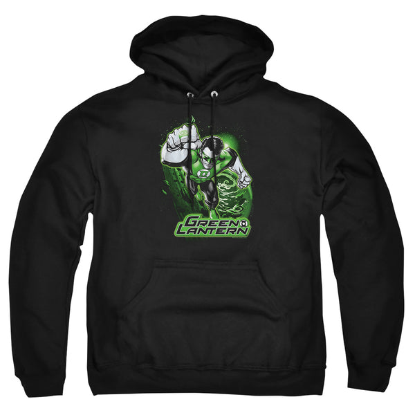 JLA - Green Lantern Green & Gray Adult Pullover Hoodie
