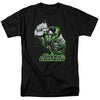 JLA - Green Lantern Green & Gray Adult Regular Fit Short Sleeve