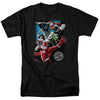 JLA - Galactic Attack Adult Regular Fit Short Sleeve