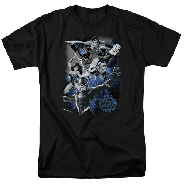 JLA - Galactic Attack Nebula Adult Regular Fit Short Sleeve