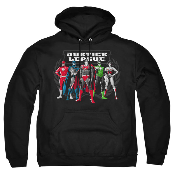 JLA - The Big Five Adult Pullover Hoodie