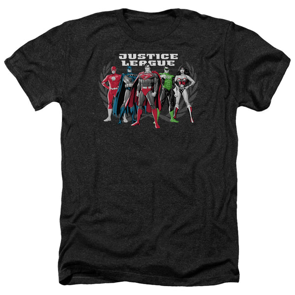 JLA - The Big Five Adult Regular Fit Heather Short Sleeve