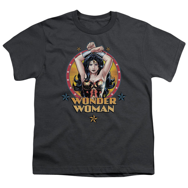 JLA - Powerful Woman Youth Short Sleeve
