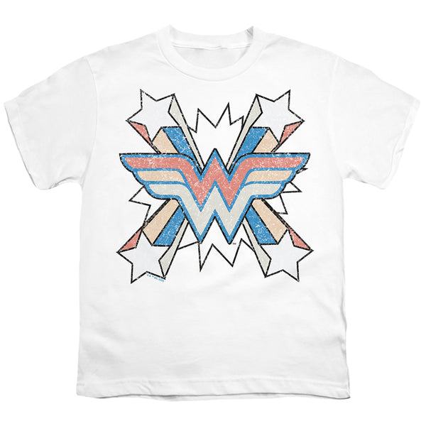 Wonder Woman - Burst 2 Youth Short Sleeve