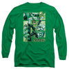 JLA - Green Lantern Panels Adult Long Sleeve