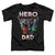Justice League - Hero Dad Multi Toddler Short Sleeve