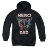Justice League - Hero Dad Multi Youth Hooded Sweatshirt