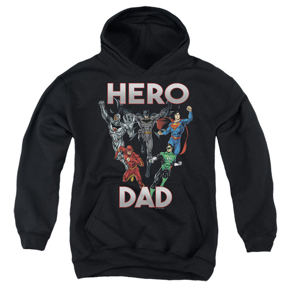 Justice League - Hero Dad Multi Youth Hooded Sweatshirt