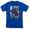 JLA - Superman Panels Adult Regular Fit Short Sleeve