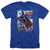 JLA - Superman Panels Adult Regular Fit Heather Short Sleeve