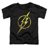 Justice League - Flash Eroded Bolt Toddler Short Sleeve