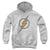 Justice League - Flash Muted Color Bolt Youth Hooded Sweatshirt