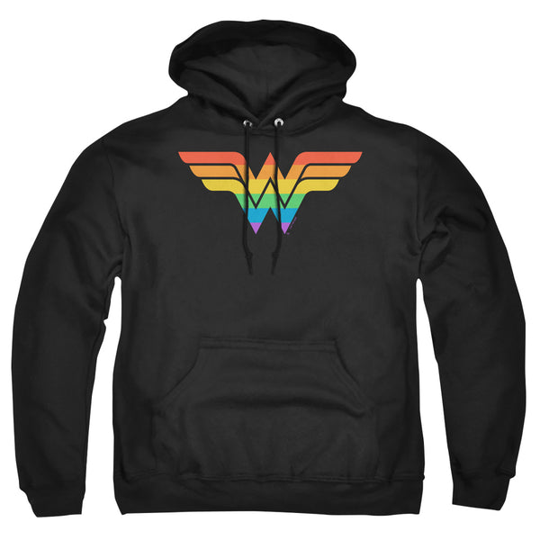 Justice League - Wonder Woman Rainbow Adult Pullover Hoodie