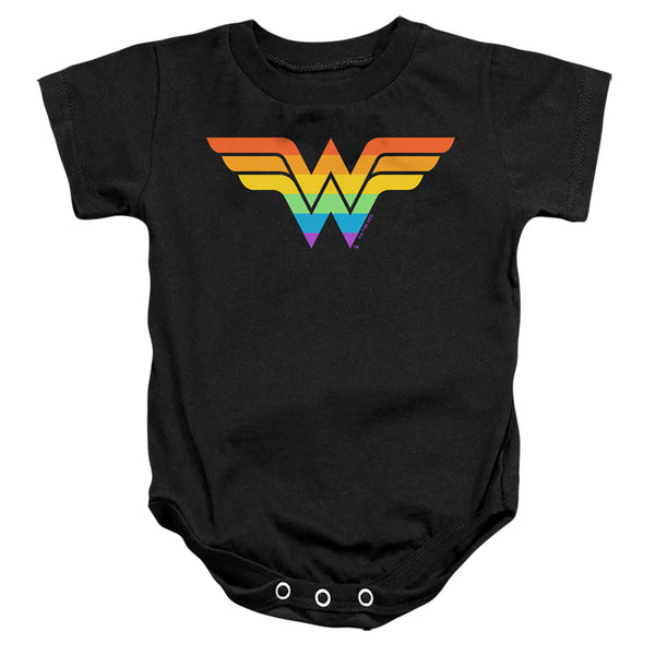 Justice League - Wonder Woman Rainbow Infant Snapsuit