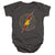 Justice League - Flash Busted Logo Infant Snapsuit