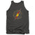 Justice League - Flash Busted Logo Adult Tank Top