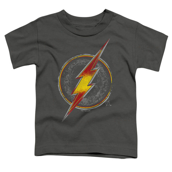 Justice League - Flash Busted Logo Toddler Short Sleeve