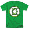 Justice League - Green Lantern Airbrush Logo Adult Regular Fit Short Sleeve