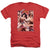 JLA - Wonder Woman Panels Adult Regular Fit Heather Short Sleeve