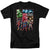 JLA - Justice League Panels Adult Regular Fit Short Sleeve