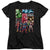 JLA - Justice League Panels Women's Short Sleeve
