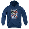 JLA - The Coming Storm Youth Hooded Sweatshirt