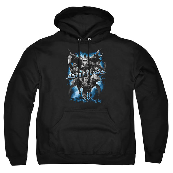 JLA - Justice Storm Adult Pullover Hoodie