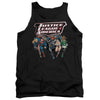JLA - Charging Justice Adult Tank Top