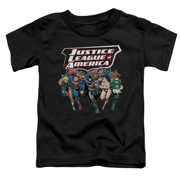 JLA - Charging Justice Toddler Short Sleeve